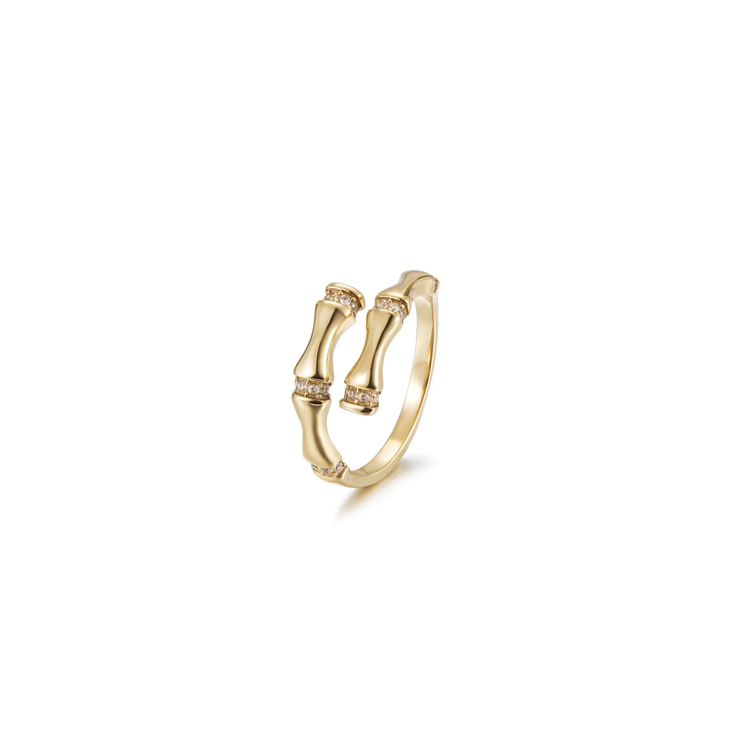 Ciunofor-14K-Gold-Bamboo-Chic-Stacking-Ring-01