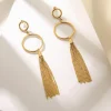 Ciunofor-Circle-Long-Chain-Earrings-07