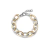 Ciunofor-Two-Tone-Oval-Link-Bracelet-01