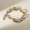 Ciunofor-Two-Tone-Oval-Link-Bracelet-03