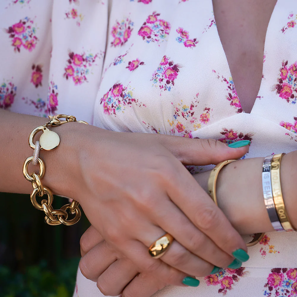 Ciunofor-Vintage-Link-Bracelet-Yellow-Gold-05