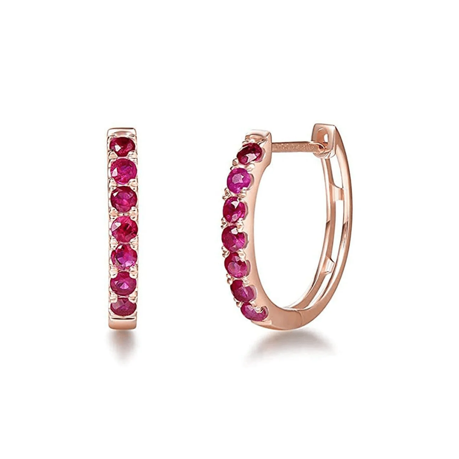 FANCIME-14k-Rose-Gold-Hoop-Earrings-Ruby-01