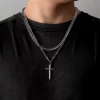 FANCIME-Mens-Gold-Plated-Beveled-Cross-Sterling-Silver-Necklace-02