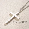 FANCIME-Mens-Gold-Plated-Beveled-Cross-Sterling-Silver-Necklace-03