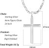 FANCIME-Mens-Gold-Plated-Beveled-Cross-Sterling-Silver-Necklace-06