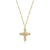Fettero-14K-Gold-Plated-Cross-Necklace-Faith-Pendant-01