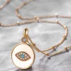 Fettero-Evil-Eye-14K-Gold-Plated-Pendant-Necklace-04