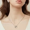 ARSIS-Baroque-Pearl-Five-petal-Flower-Necklace-Silver-03