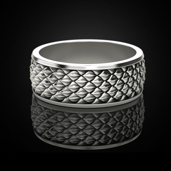 DYQ JEWELRY | Dragon Scales Ring